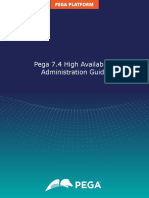 Pega 7.4 High Availability Administration Guide