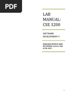 Cse 3200 Lab Manual