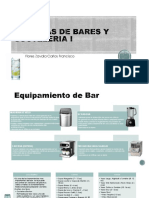 Técnicas de Bares y Cocteleria