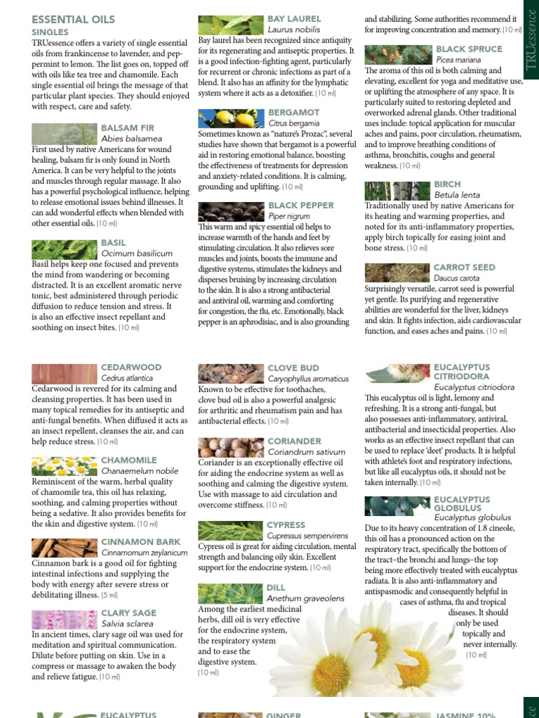 Comprehensive Guide to Essential Oils | PDF | Essential Oil | Clove