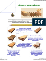 Cómo se fabrica un lápiz en menos de 40 pasos