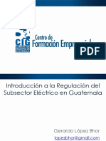 2014-05-20 CIG Introducción Regulación Eléctrica IV Sesión PDF