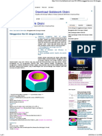 Menggambar Mur 3D Dengan Autocad