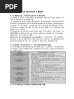 Apuntes Investigacion de Mercados