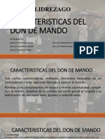 Caracteristicas Del Don de Mando