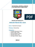 Informe 1 Tratamiento de Aguas