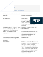 EUR-Lex - Sound Level of Motor Vehicles and of Replacement Silencing Systems