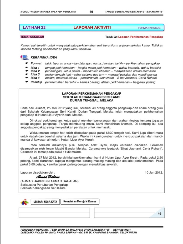 25 Jenis Karangan Upsr Pdf