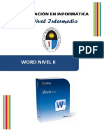 Manual Sesión 1 - Word Nivel II