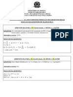 2018 Matematica