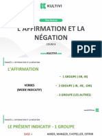 Aula8. L'affirmation Et La Negation PDF