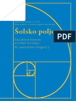 Šolsko Polje, XXII, Vol 1-2, 2012