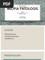 miopia patologis