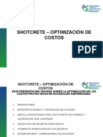 Shotcrete optimización costos 38