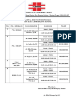 Jadwal Dokter Poli Spesialis