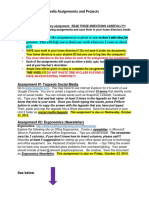 Chapter 18 Social Media Assignents