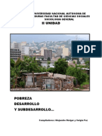 Pobreza, Desarrollo y Subdesarrollo