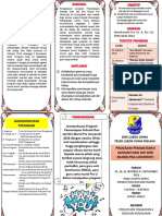 Brosur Program Pemantapan Sahsiah Dan Jati Diri Murid Pra U 2018