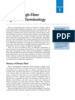 Defining High Fiber Ingredient Terminology Chapter 1