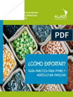 Libro Como Exportar ALADI FAO