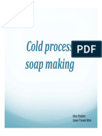 Essential guide to cold process soap making