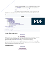 Achieving Consensus: Five Pillars Vote Policies and Guidelines