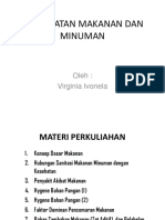 Penyehatan Makanan Dan Minuman