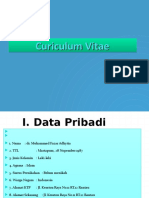 Curriculum Vitae Fazar