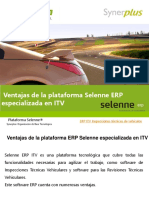 Ventajas de La Plataforma ERP Selenne Especializada en ITV