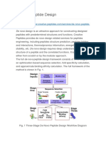 De Novo Peptide Design