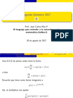 Clase Edo Lineal Bernoulli 2017