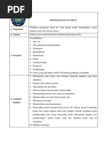 SOP Pemberian Injeksi IM, IV, SC, IC | PDF | Pengembangan Diri