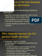 Leprosy - One of The Few Diseases Which Can Be Eliminated