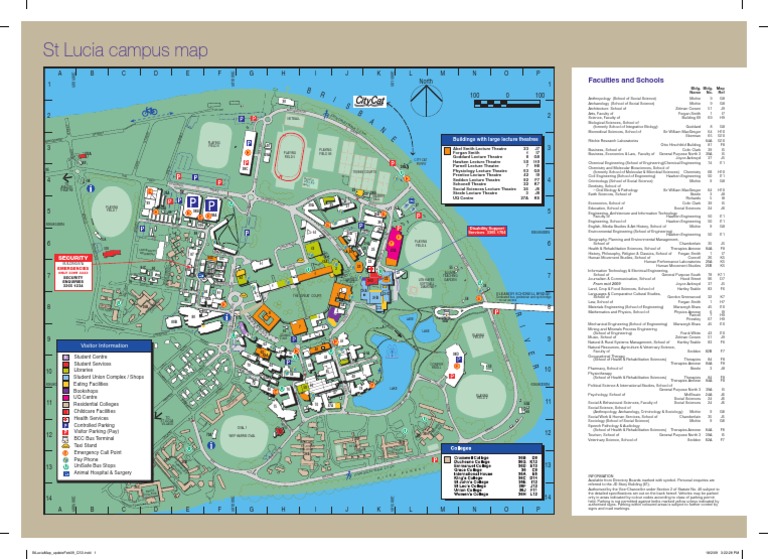 uq map st lucia Uq St Lucia Map uq map st lucia