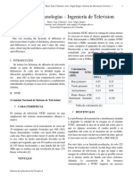 Informe de Ingenieria de Television