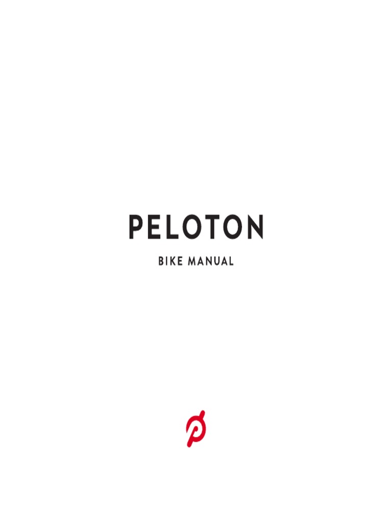 Peloton, PDF document