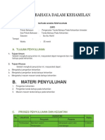 Sap Tanda Bahaya Dalam Kehamilan