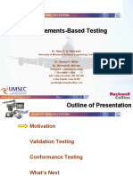 Requirements Based Testing