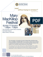 Mary Mackillop - A3 Poster
