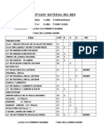 Inventario Material Del Med