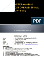 Asuhan Keperawatan Pasien Dengan Spinal Cord Injury (Sci)