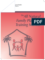 All Natural FP Training Manual PDF