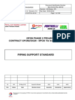 Piping Support Standards for OFON Phase 2 Project