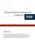 Dissaminated Intravascular Coagulation (DIC)