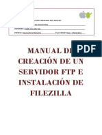 Creamos Un Servidor Ftp y Instalar Filezilla