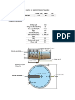 Diseño de Sedimentador Primario