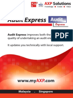 Audit Express - Product Brochure 2010