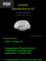 G5Aiai Introduction To AI: Graham Kendall