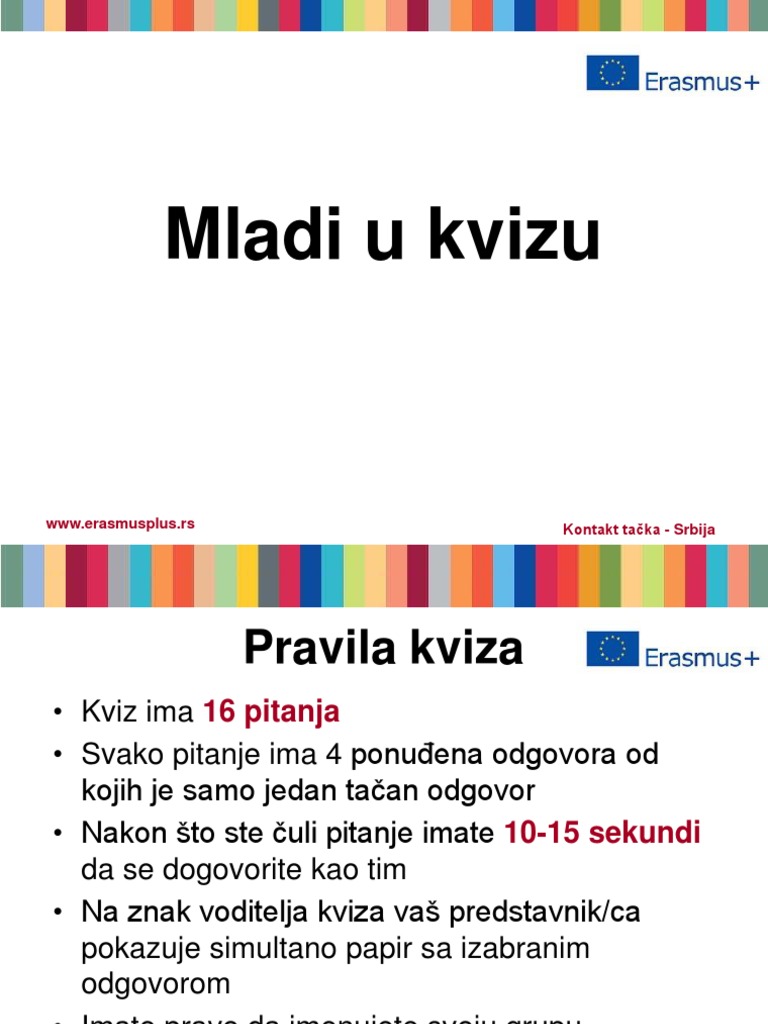 Kviz Znanja | PDF