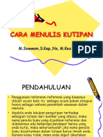 5.cara Menulis Kutipan